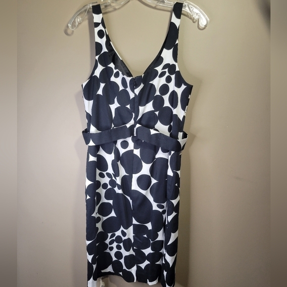 ABS by Allen Schwartz collection black&white polka-dot formal strapless size 8 - Picture 4 of 8